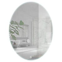 Oglindă baie Uniplast LM-301 LED (oval) 60x80 cm