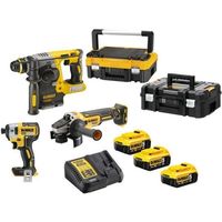 Набор электроинструментов DeWalt DCK305P3T (DCH273+DCG405+DCF887)