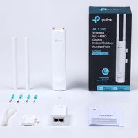Wi-Fi AC Outdoor Dual Band Access Point TP-LINK "EAP225-Outdoor", 1200Mbps, MU-MIMO, Omada, PoE