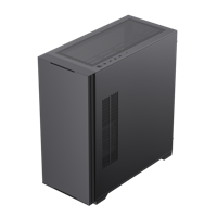 Case ATX GAMEMAX QUEST, w/o PSU, 0.6mm, 1x120mm fan, Tempered Glas, USB3.0, Type-C, Black