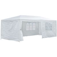 Umbră pentru grădină Green Bay Gazebo albă (55432)