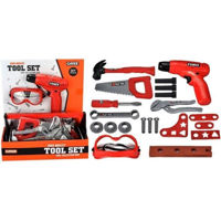 Игрушка Promstore 44086 Набор игровой Cayee инструменты с шуруповертом, в ящике