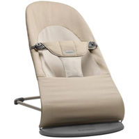 Детское кресло-качалка BabyBjorn 005226A Balance Soft Woven, Khaki/Beige