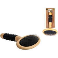 Товар для груминга Promstore 49588 Perie pentru pieptanat PETS 17x11cm lemn