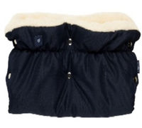 Рукавички для коляски слитные iMove "Wool Melange Dark Blue" Womar Zaffiro