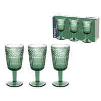Посуда для напитков Tognana 56925 Set pocale pentru vin Claire 270ml, 3buc, verde