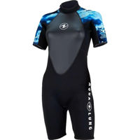 Аксессуар для плавания AquaLung Costum scufundare neopren HYDROFLEX SHTY 3 mm CAM BLU W M