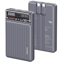 Аккумулятор внешний USB (Powerbank) Remax RPP-651 10KmAh PD+QC 20W+22,5W Space Gray