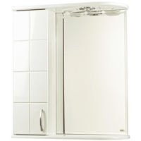 Зеркало для ванной Mashtab 11581 Domino 900x200x720 Alb