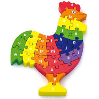 Головоломка Viga 55244 Puzzle 3D din lemn Cocoș