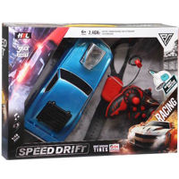 Радиоуправляемая игрушка New World 12065-2 Ретро-машинка 1:18 с т/с, синяя, 880235