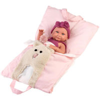 Кукла Llorens 73812 Nica Recien Nacida Saquito Cambiador 40см