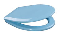 Сиденье WC универсальное (голубое), регулировка по длине (410-440 мм) К-02  ОРИО