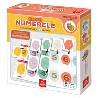 Настольная игра "Sa invatam numerele" Montessori (RO) 48014 (10340)
