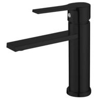 Смеситель для умывальника Hydro S Aquafix 602 din inox, neagră (0400324)