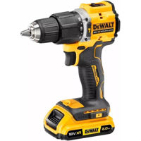 Șurubelnița DeWalt DCD100YD2T-QW 18V, 2 x 2Ah