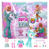 Кукла Barbie HJX76 Cutie Reveal Calendaru Advent de iarnă