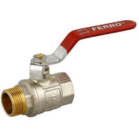 Supapă de închidere Ferro Robinet bila apa 1 1/4" MF KP41 // KFP41