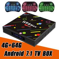 купить H96 MAX. 4 Гб / 64 Гб. Многофункциональная 4K Смарт ТВ приставка. Android 7.1.2 медиаплеер. Все в одном! в Кишинёве 