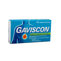 cumpără Gaviscon Mentol 250mg+133,5mg+80mg comp. masticab. N8x2 în Chișinău