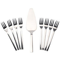 Набор столовых приборов Excellent Houseware 16947 Набор лопатка для торта и 8 десертных вилок