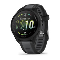 Ceas inteligent Garmin Forerunner® 165 Music, Black/Slate grey (010-02863-30)