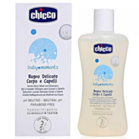 cumpără Chicco Săpun lichid și șampon fără lacrimi Baby Moments, 200 ml în Chișinău