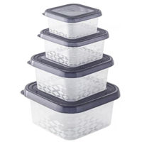Контейнер для хранения пищи miscellaneous Набор контейнеров BranQ Ori 4pcs