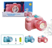 Игрушка Essa 361A Mașinuță pentru suflat baloane de săpun Cameră (Albastru/Roz)