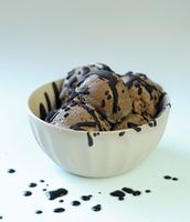 Chocolate ice cream with coconut milk, 300 g