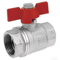 Запорная арматура Wisse Шаровой водяной кран FF 11/2 PN25 (57680)