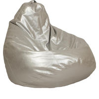 cumpără Fotoliu - sac Bean Bag, argintiu în Chișinău
