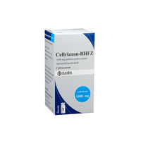 Ceftriaxon-BHFZ 1g pulb.sol.inj. N1