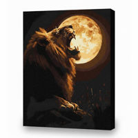 Картина по номерам Ideyka KHO6752 30x40cm Eco, Pradator nocturn