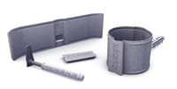 Хомут трубы на распорном дюбеле L=160 mm (87 mm) Al-zn