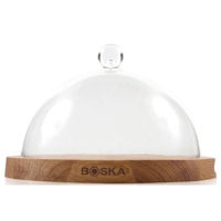 Доска разделочная BOSKA 859002 круглая с крышкой Friends 23,8 см