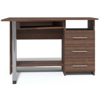 Стол компьютерный Fabrik Home СК-09 правый орех тёмный