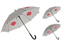 Umbrela-baston D99cm Piove cu desen