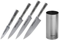 Набор ножей Samura BAMBOO Set 4 cutite + suport (SBA-05)