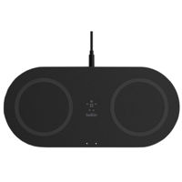 Зарядное устройство беспроводное Belkin WIZ008VFBK Dual Pads Black