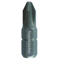 Set de tubulare, bite, duze Topmaster 338700 Biți PH1 25mm (Posidrive) Professional