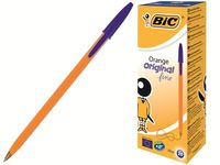 Ручка шариковая BIC Orange Fine(1/20), синяя