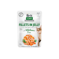 Brit Care Cat Wholesome Tuna in Jelly Ton în Jeleu 85gr