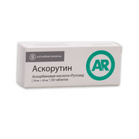 Ascorutin comp. 50 mg + 50 mg N50 Altaivitamini