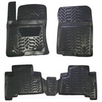 Коврик для автомобиля Aileron 61992 Toyota Corolla (210) (2019-) салон (3D с подпятником) (Крепеж1)