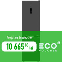 Холодильник с нижней морозильной камерой Grundig GKPN66940LXRW