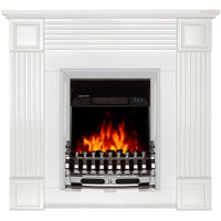 Камин электрический ArtFlame Nexor & Galileo Silver, 950x1000x270mm, Alb