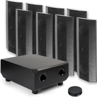 Колонки Hi-Fi LitheAudio 7.1 Wireless Surround Sound Cinema Kit With WiSA SoundSend (B-IO1-W-71SS-B)