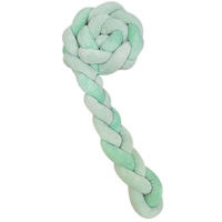 Бортик для кроватки Kikka Boo 41109050144 Protectie laterala impletita Mint, 4 cosite, 180 cm