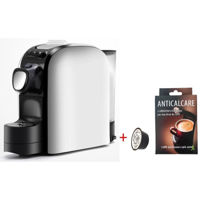 Кофемашина капсульная The Coffy Way Nosy white +120 capsule +filtru anticalcar +24 capsule